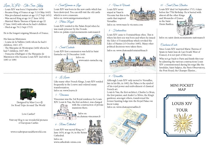 Louis XIV Tour around Paris - A Mini Guide designed by Miss Coco - beautifulthings-photography.com