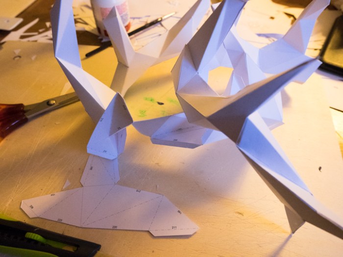 Paper Deer - stage 1