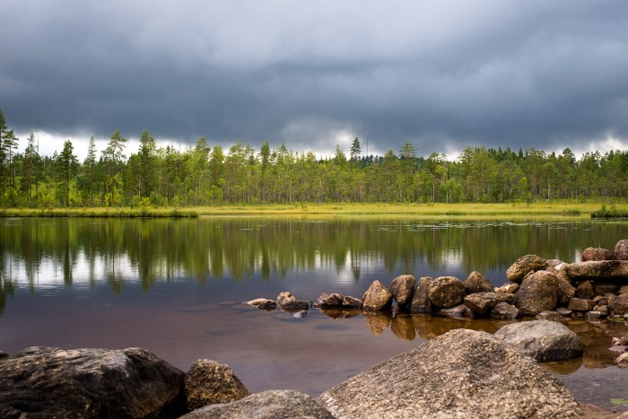 A lake in Sweden
