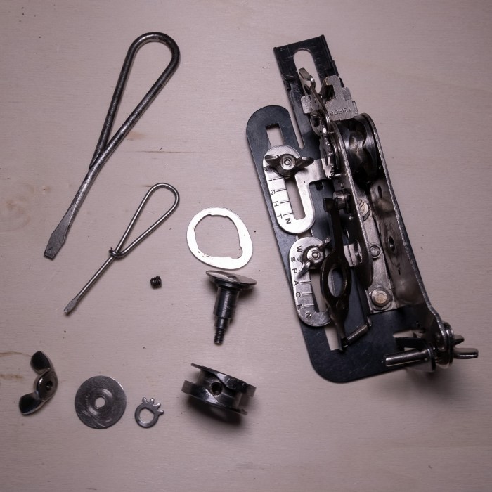 Singer buttonholer 121795 repair