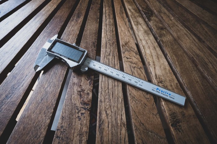 A Minimalist weird shopping list & why there is a caliper on my kitchen table