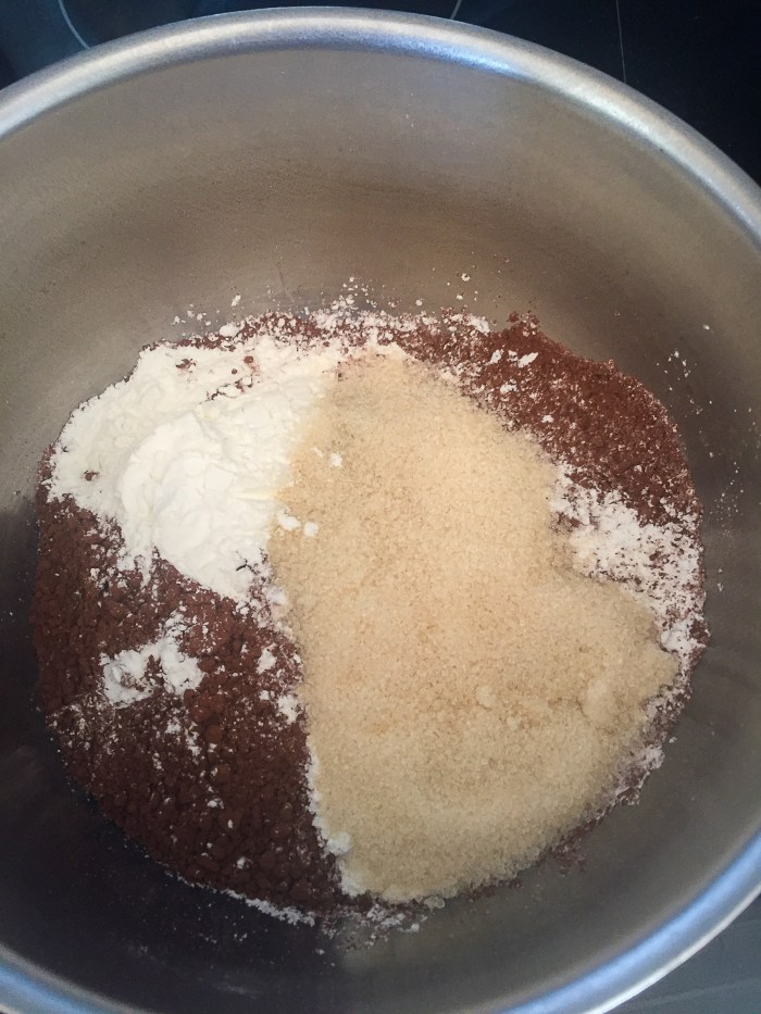 Home made chocolat cream - ingredients