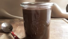 Home made comfort food - Chocolat cream - easy recipe