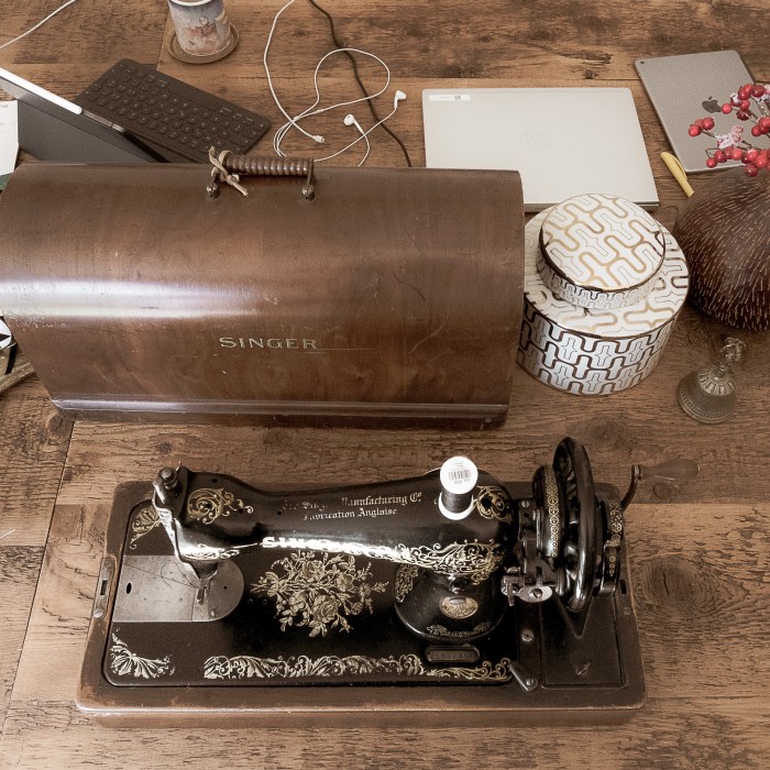 Reclaiming my work space on the table!