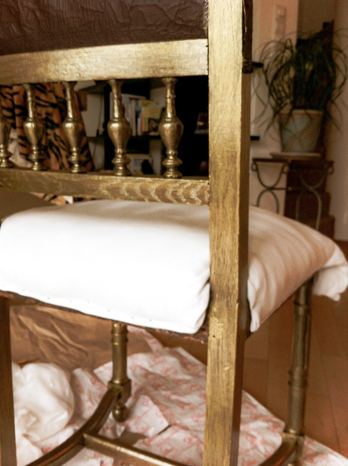 Upcycling Henri II chairs - work in progress