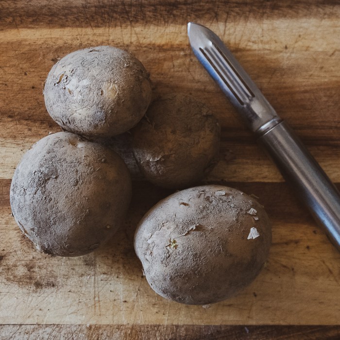 Buying a home! Potatoes on the menus...