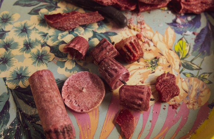 Making new candles from scrap wax