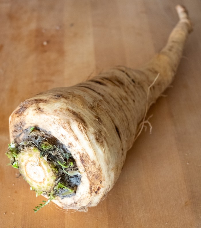 One huge parsnip - 4 recipes