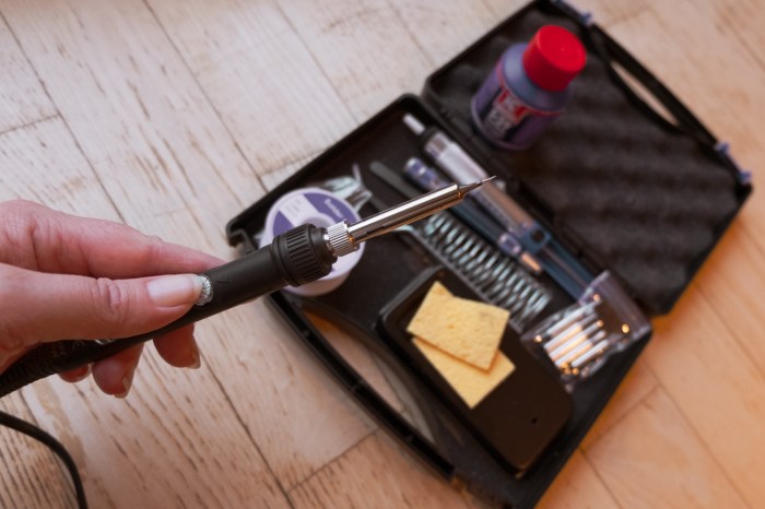 My glorious soldering iron