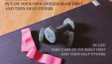 Put your own oxygen mask first