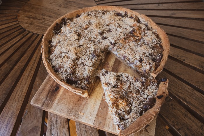 Vegan Onion Pie - fresh from the oven