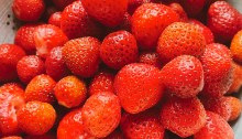 Fresh strawberries
