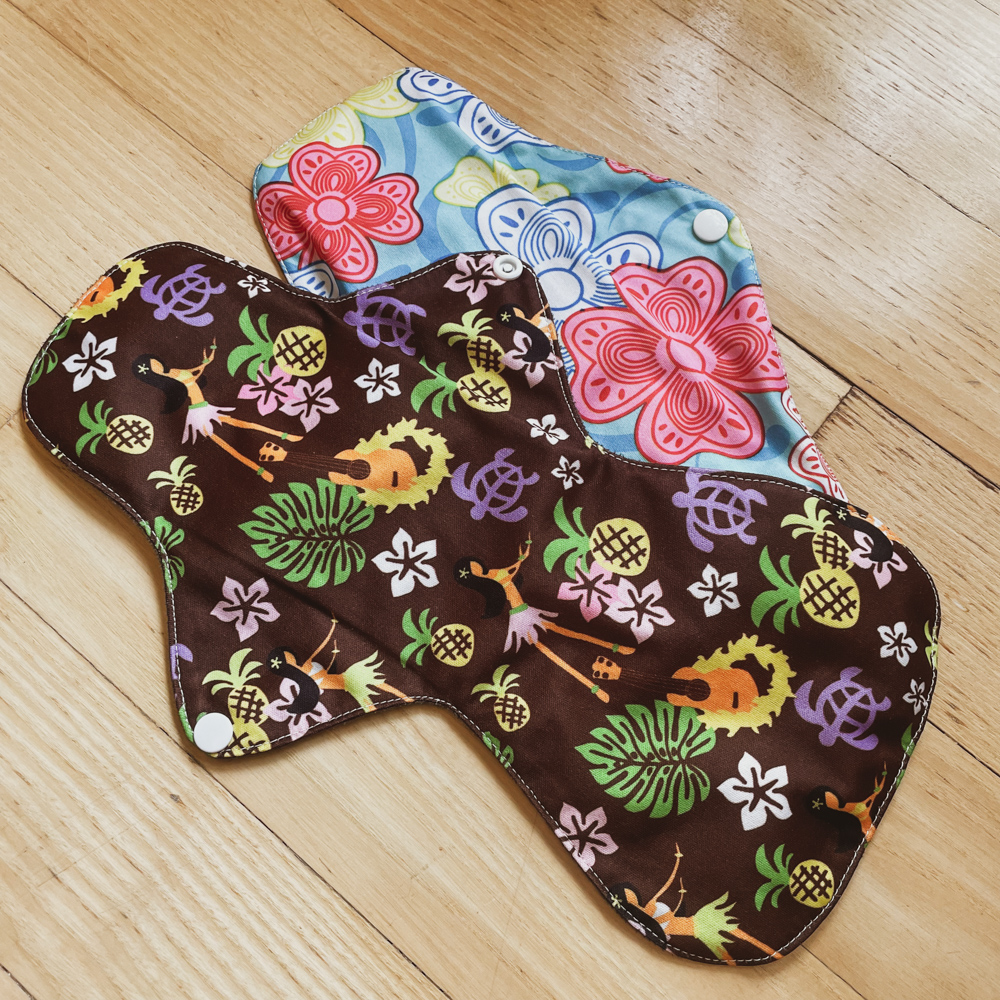 Eco-friendly reusable period pads