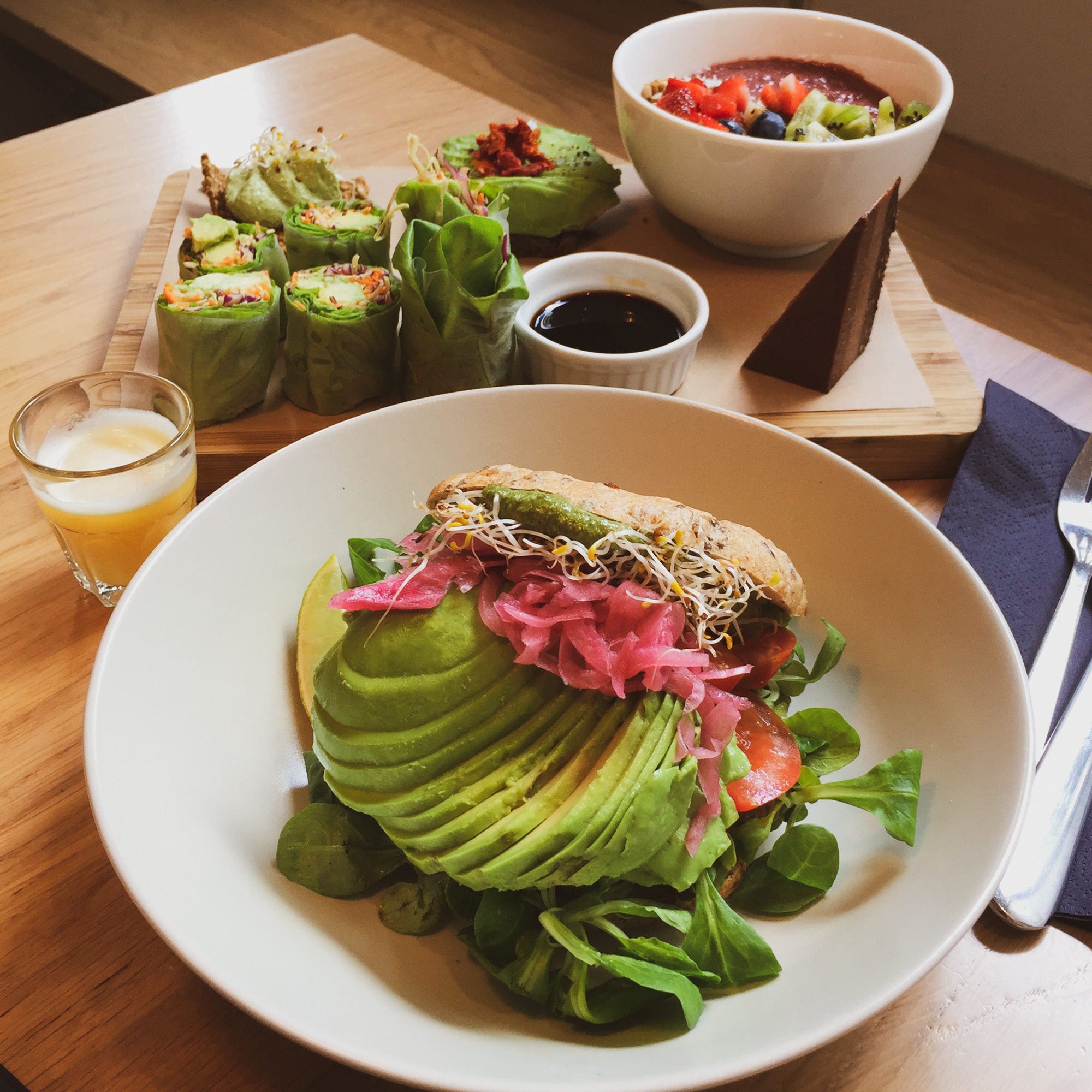 Healthy vegan processed food