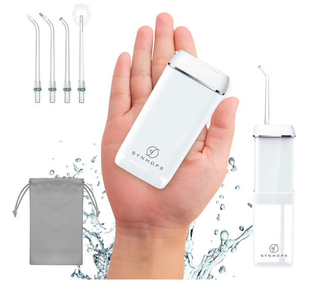 Mini portable water flosser