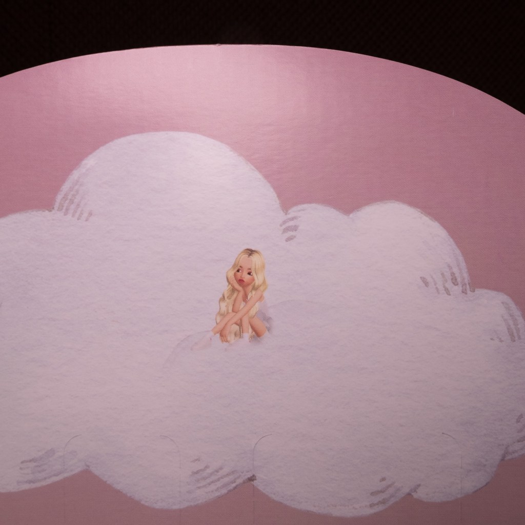 Pam Advent calendar - little Pam in the clouds