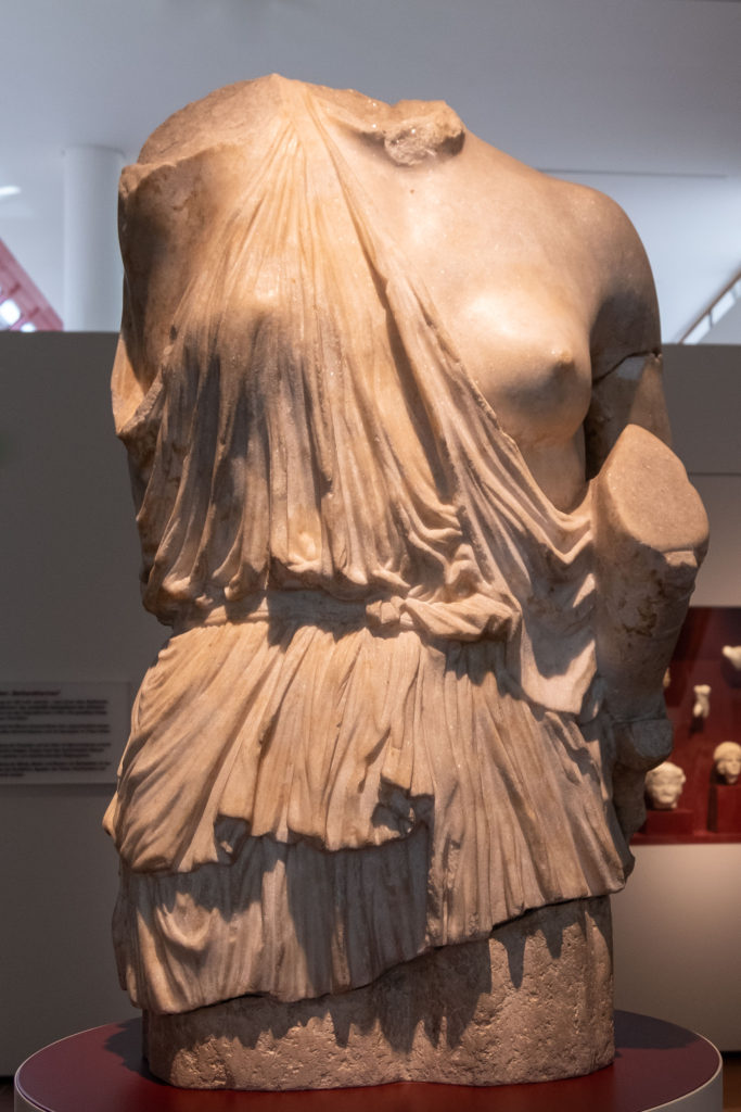 Statue at the Rheinisches Landesmuseum in Trier Germany