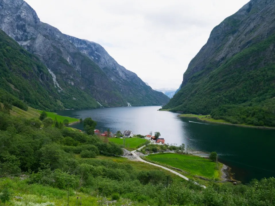 Nærøyfjord-fjord Norway