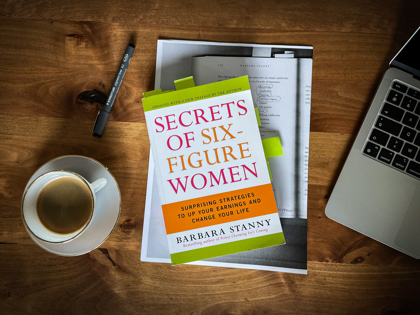 Secrets of six figure women by Barbara Stanny - money mindset