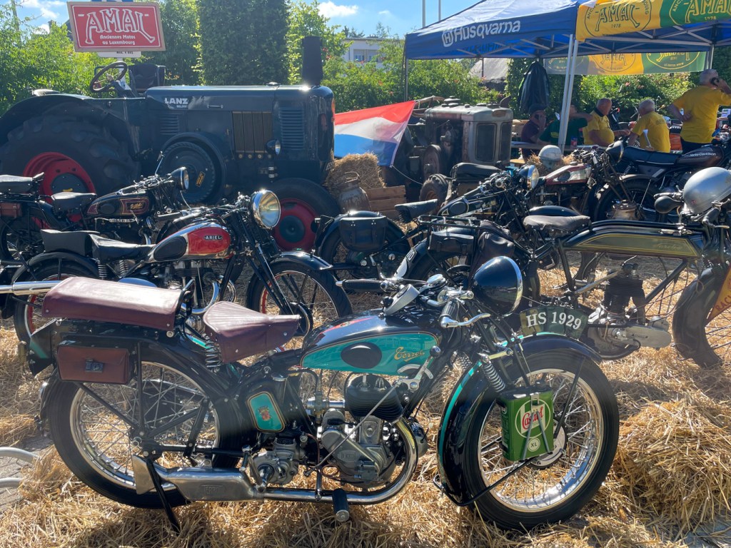 Vintage motorcycles fair