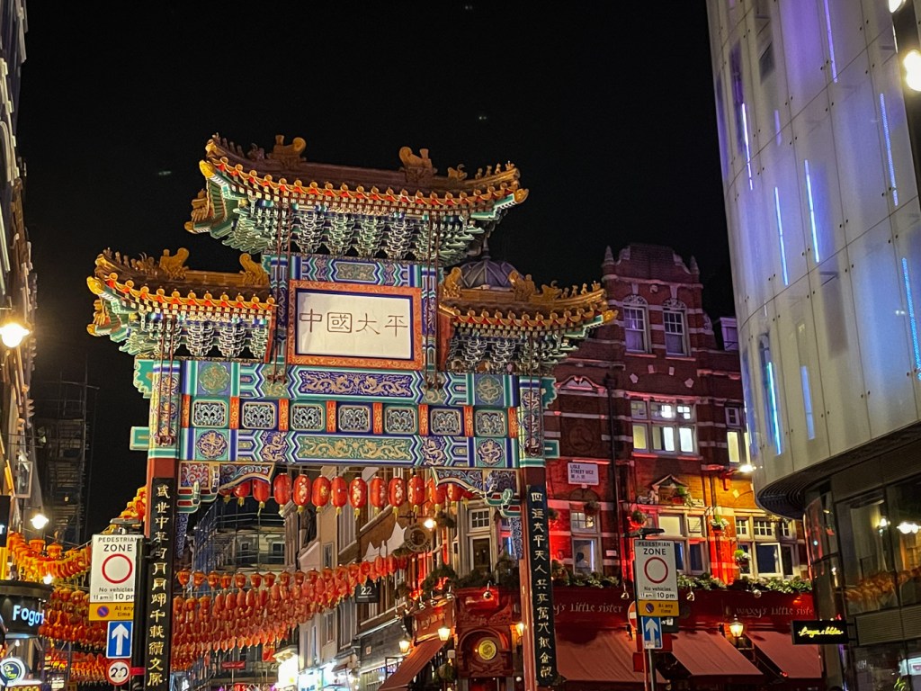 A walk in London - China town