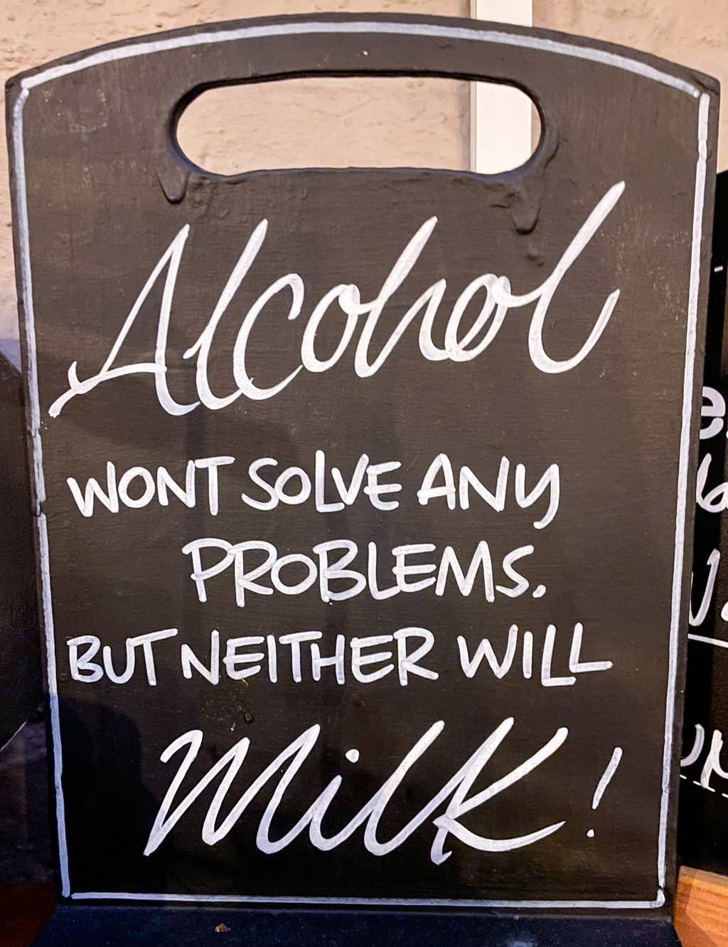 Pub wisdom