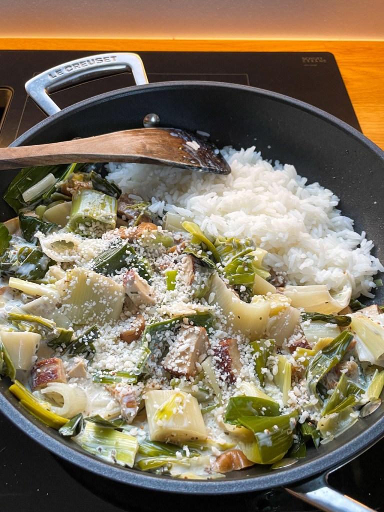 Leeks delight final touch