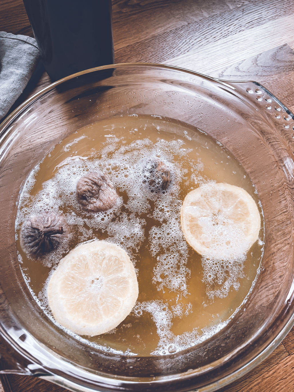 Water kefir recipe - first fermentation ready