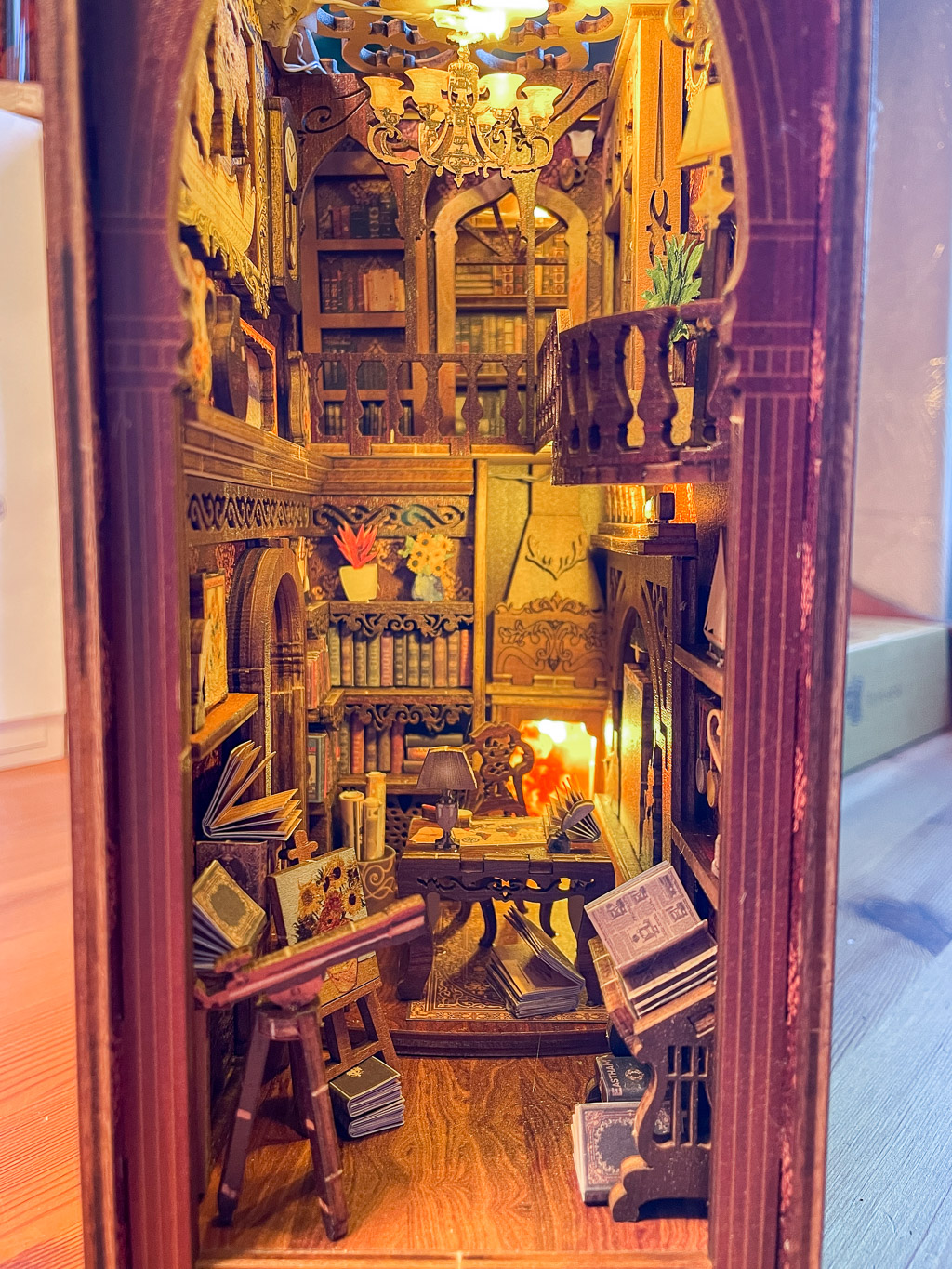 Book Nook the Library of Books inside