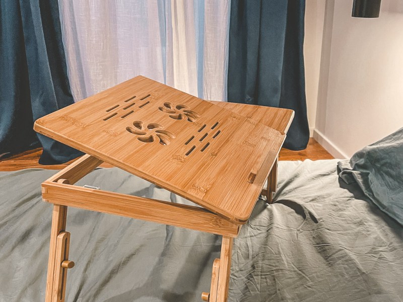 A Lap desk to help improve your posture