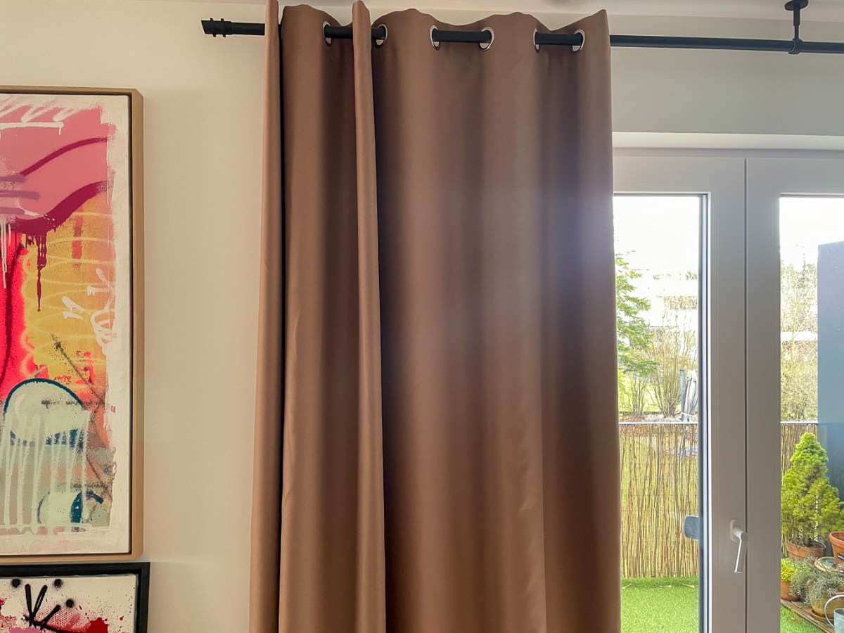 To reduce your heating bill consider using blackout curtains