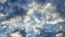 Beautiful cloudy sky